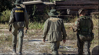 IBAMA em operação - Créditos: Divulgação/Agência Brasil. IBAMA em operação - Créditos: Divulgação/Agência Brasil.